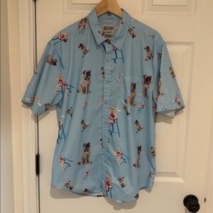 RSVLTS the sandlot button up shirt.